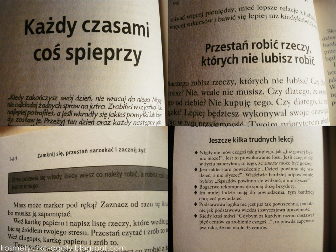 Agu czyta: kopniak ku lepszemu życiu?