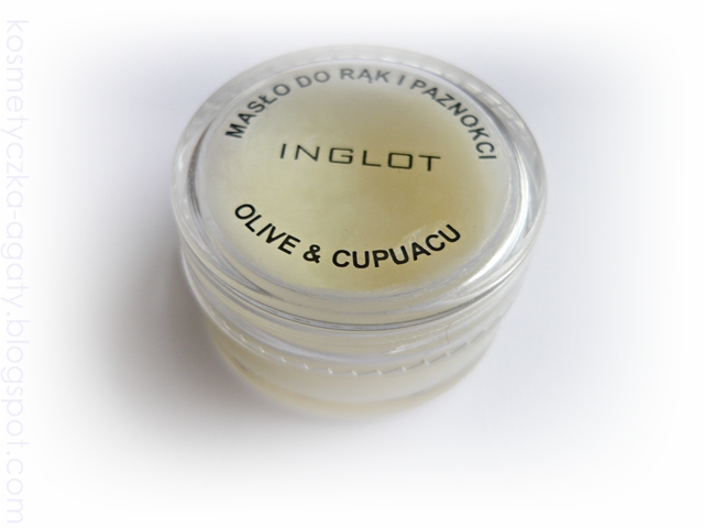 Inglot  – masło do rąk i paznokci olive & cupuacu
