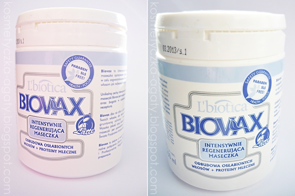L’biotica BIOVAX Latte – intensywnie regenerująca maseczka, odbudowa osłabionych włosów + proteiny mleczne