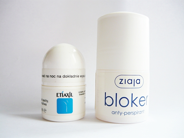 stop dla plam i nieprzyjemnych zapachów, czyli Etiaxil vs Ziaja Bloker
