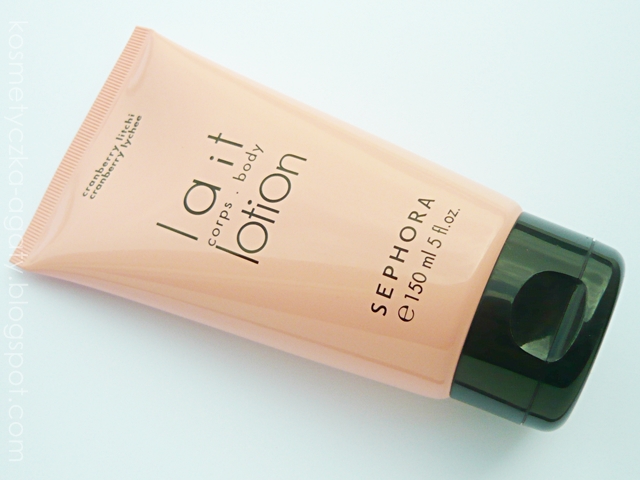 Sephora, balsam do ciała, cranberry & litchi