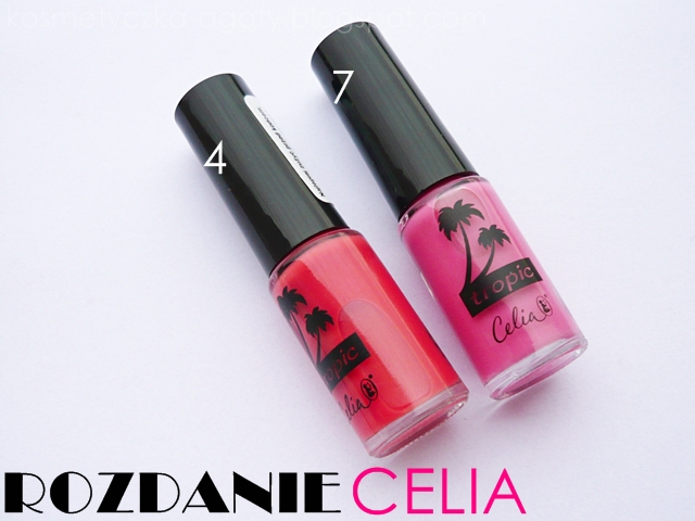 Rozdanie – lakiery Celia do wygrania po raz drugi! :)