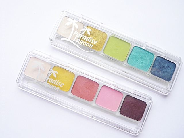 My Secret, Paradise Lagoon – paletki cieni Blue Ocean & Flower Fantasy