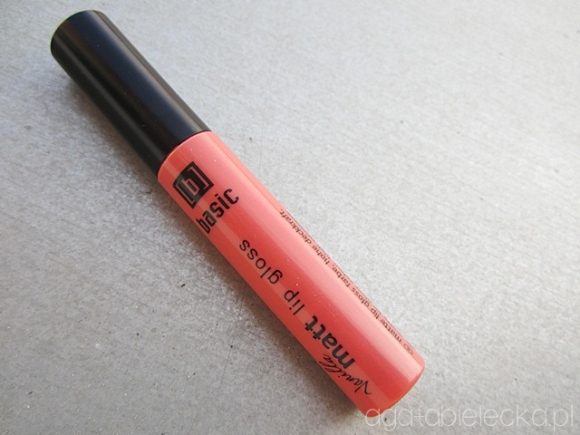 długotrwały mat na ustach? z Basic to możliwe ;)