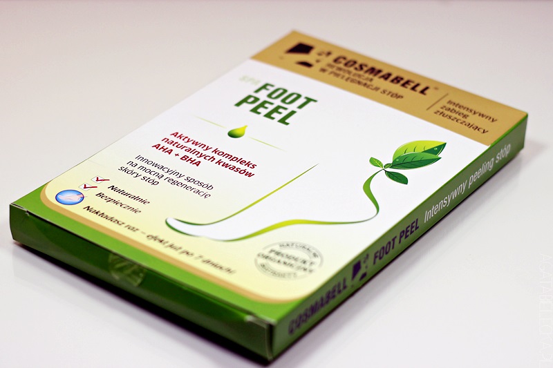 Cosmabell Foot Peel intensywny peeling do stóp + konkurs