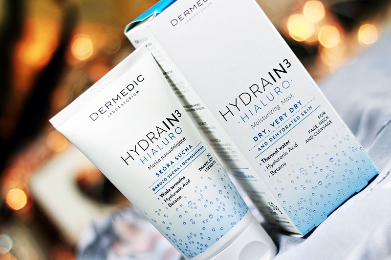 bomba nawilżająca? / Dermedic, maska nawadniająca, HYDRAIN3, Hialuro