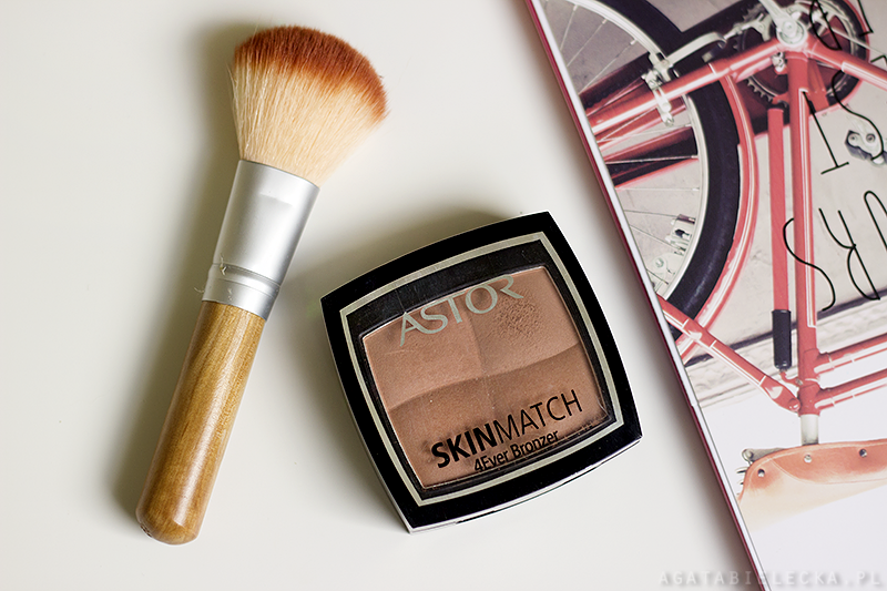 jasny bronzer dla bladziochów | Astor Skin Match 4Ever Bronzer 001 Blonde