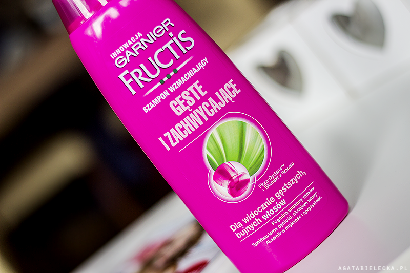 objętość poszukiwana, czyli Szampon Wzmacniający Garnier Fructis – Gęste i Zachwycające