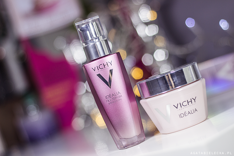 całkiem zgrany duet – Vichy Idéalia: Life Serum oraz rozświetlający krem wygładzający do cery normalnej i mieszanej