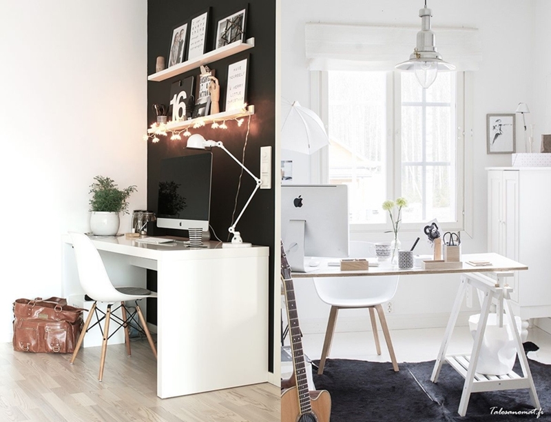 Home office / wymarzone domowe biuro – garść inspiracji