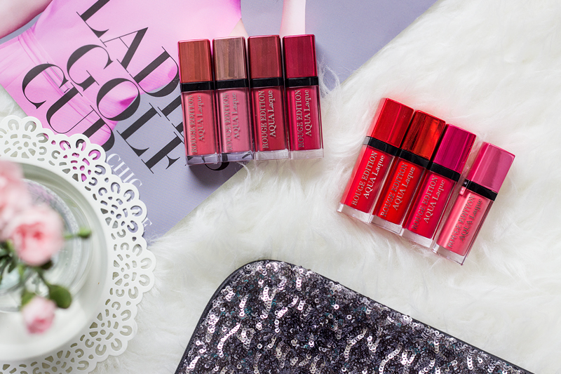 nowość: Bourjois Rouge Edition Aqua Laque – przegląd wszystkich odcieni