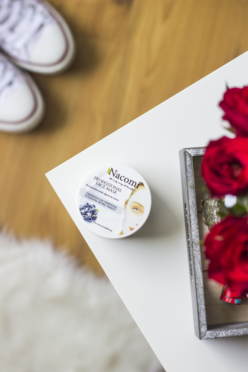 Maska algowa Nacomi – ekspresowy sposób na nawilżenie